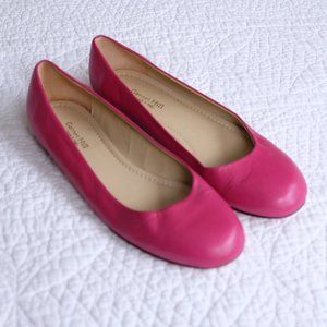 Garnet Hill Petra Italian Signature Ballet Flats